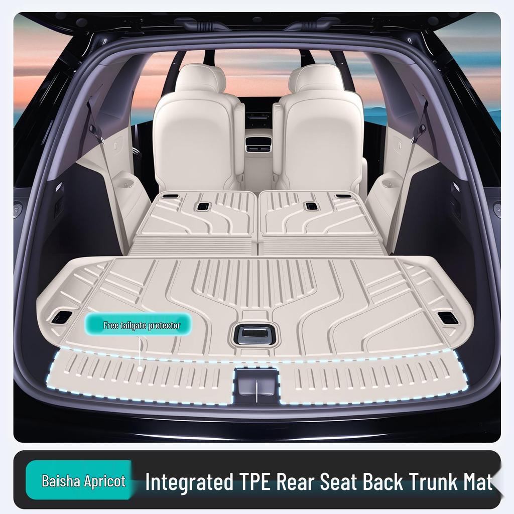 AITO M8 Trunk Mat - TPE Tail Box Mat (Model 25) Car Accessory for Huawei