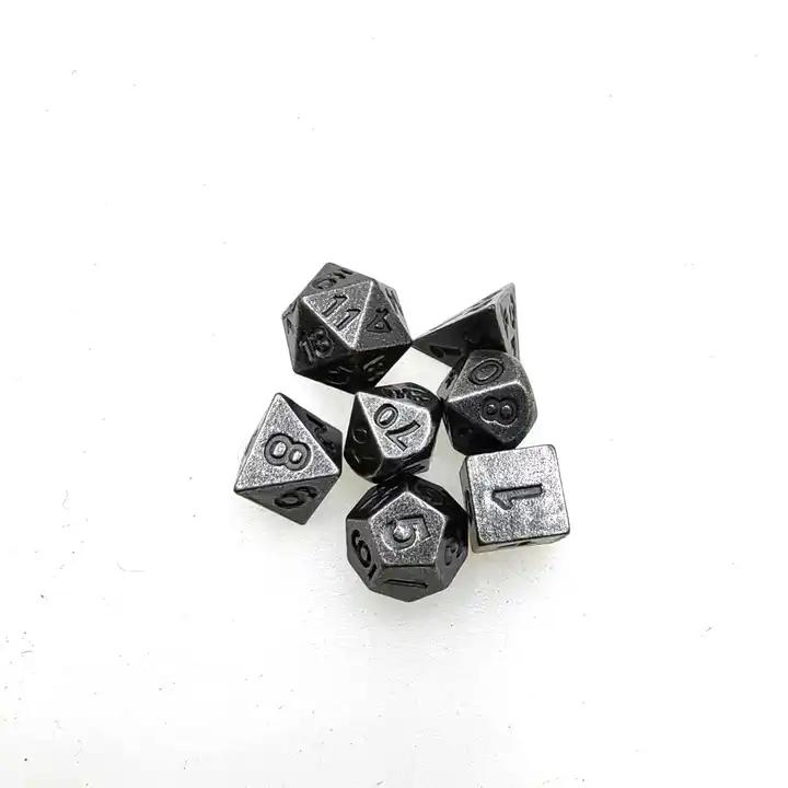 Despicable Me Rpg Dice Tiny Set of 7 Metal Dice