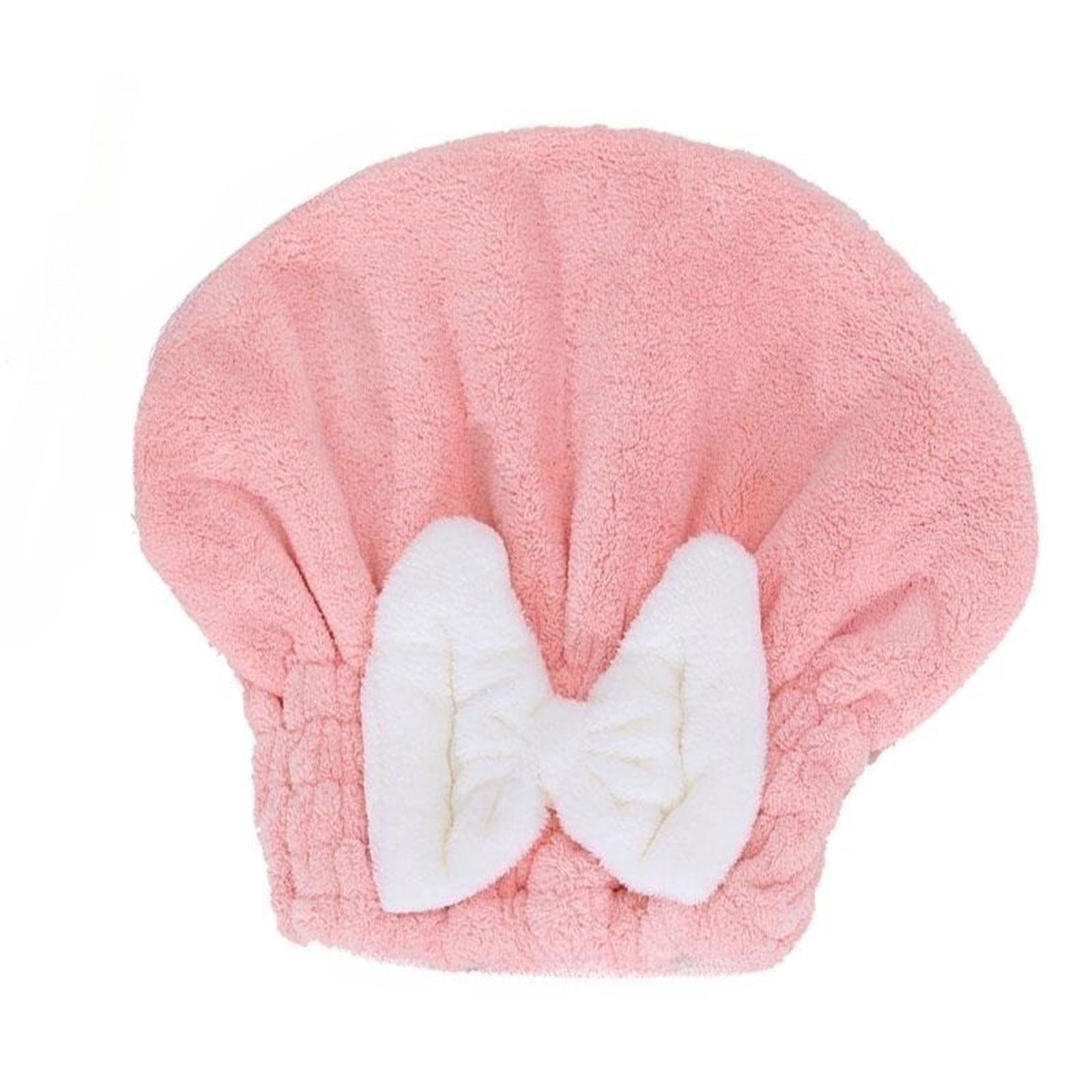 

Супервпитывающее полотенце-обертка для влажных волос, быстросохнущее полотенце из микрофибры с бантом для душа, банные принадлежности 3