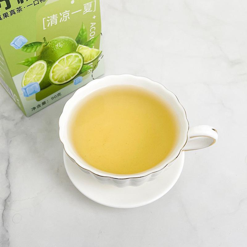 Guo Cun Tang Duck Shit Aroma Lemon Tea - Hot & Cold Brew, Douyin Style