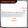 Model Railway Scenery Fence Easy Installation 1:64 Ornament for Micro Landscape Decor Building