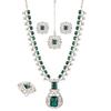 Maang Tikka Ring Earrings Jewellery Set