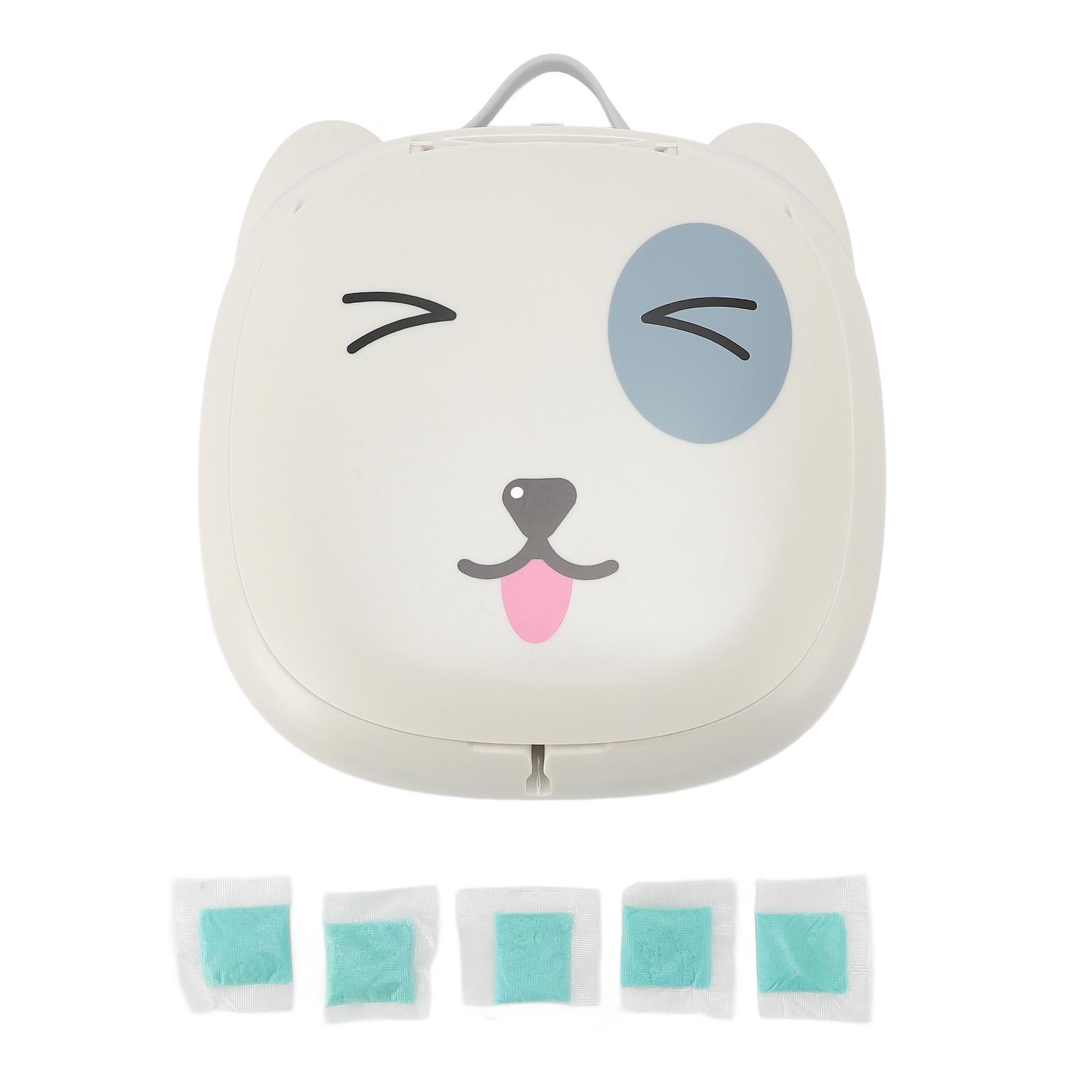 

Children Toilet Foldable Potty with Storage Bag Foldable Potty Training Toilet for Car Driving серый