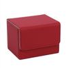 Toy God Trading Card Deck Case Card Case Trading Card Leather Card Case Holder Storage S Size (S Size/Red)