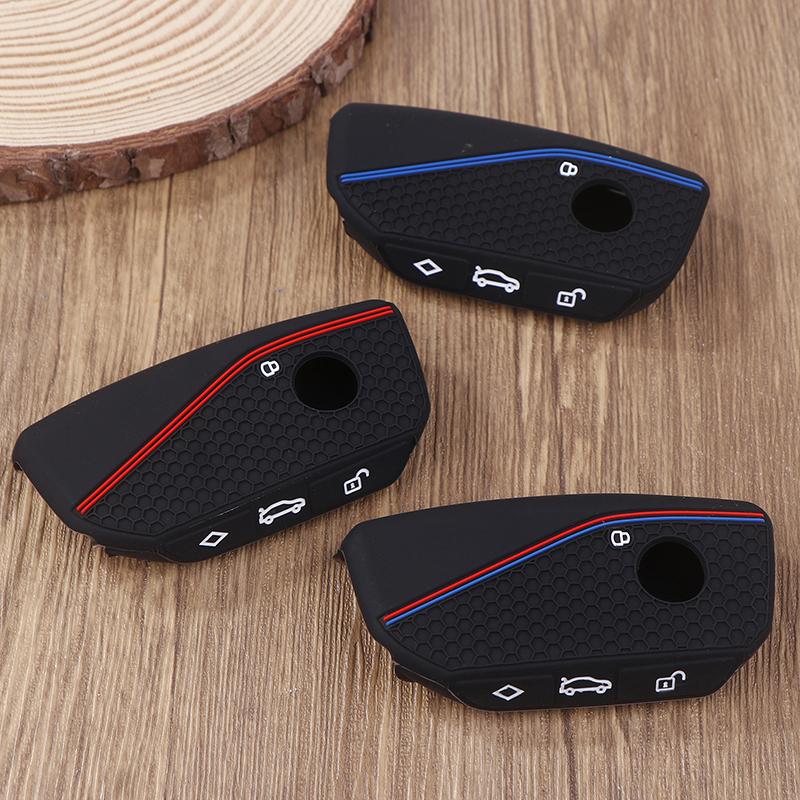 Key Case Silicone Cover Protect Shell Fob for I7 X7 G07 LCI IX I20 X1 U11 7 Series G70 G09 XM U06 G81 M3 Custom Fit