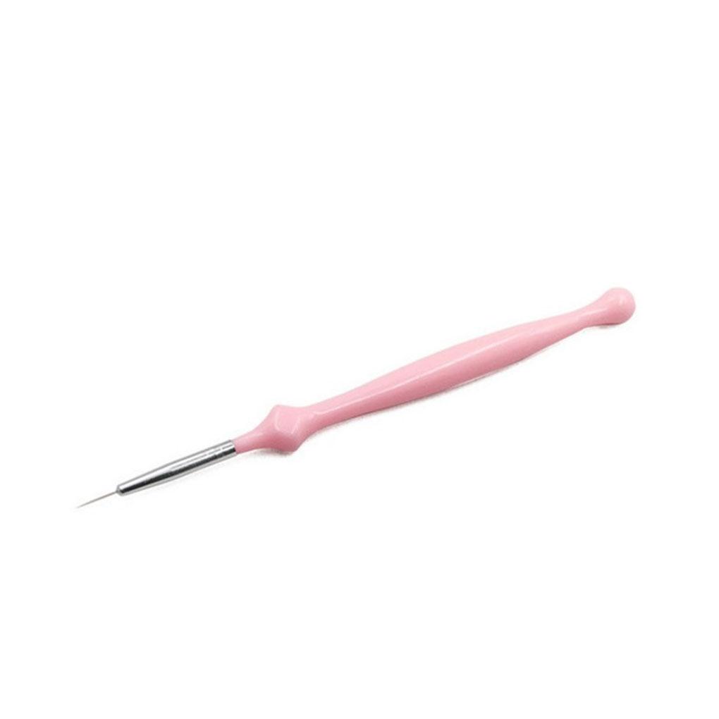 2018 HOT SALE 3pcs Acrylic Handle Nail Lines Painting Pens Nail Tip Drawing Brush DIY Tools 3D Design Manicure Drawing Tools