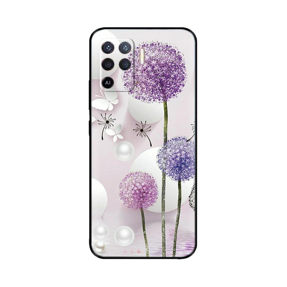 For Oppo Reno5 Lite Case for Oppo Reno 5 Pro 5F 5Z Cute Anime Soft Liqiud Silicon Phone Cases For Oppo Reno5 Pro Reno 5 F Z Lite