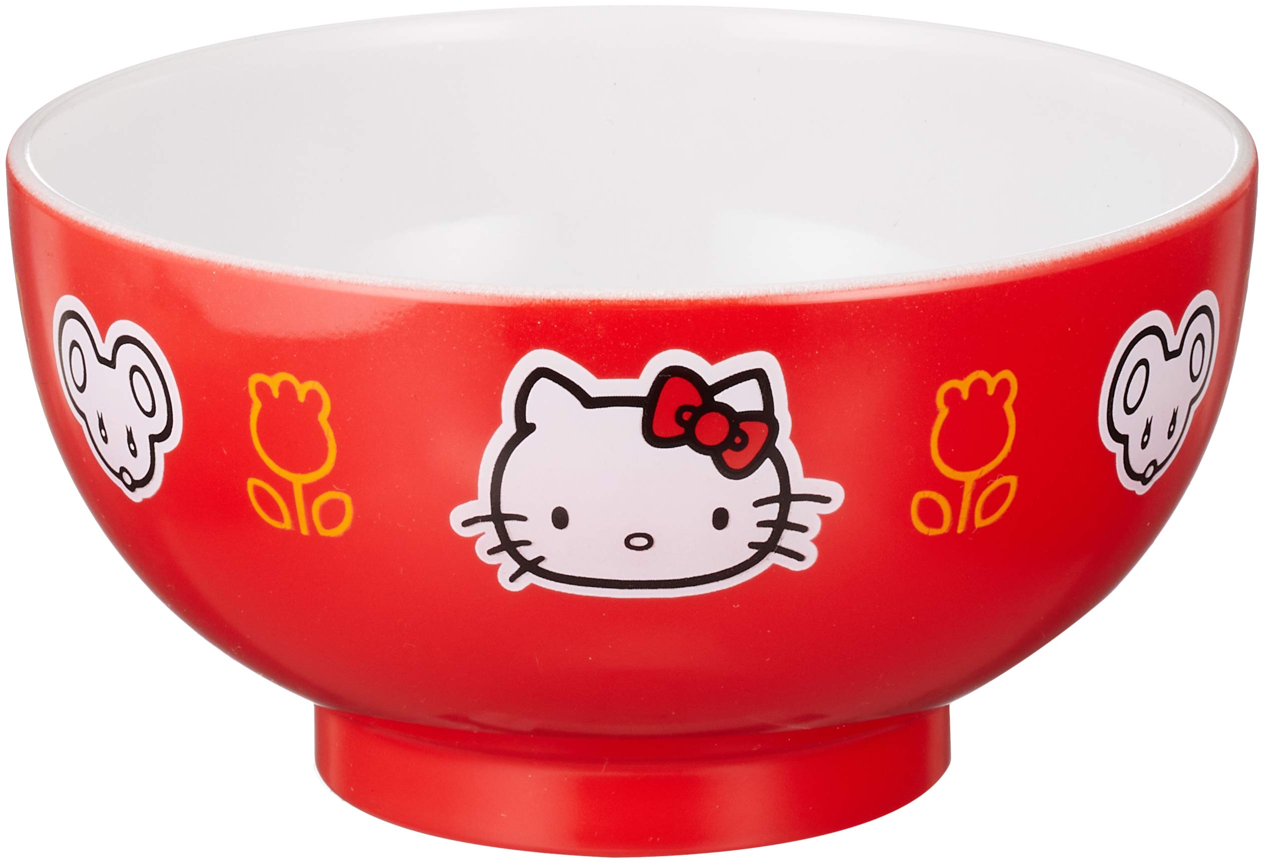 

Sanrio New Hello Kitty расписная суповая миска S красная 337581 Hello Kitty