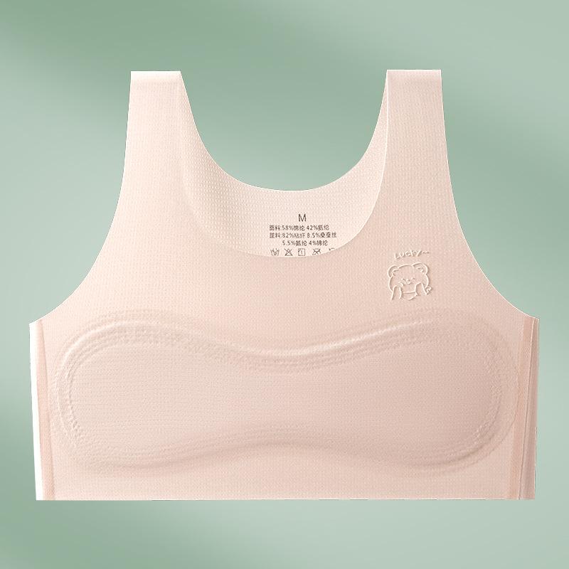 Girls' Development Period, Age-old Light and Thin Material Underwear-year-old Primary School Children and Girls First Stage Small Vest