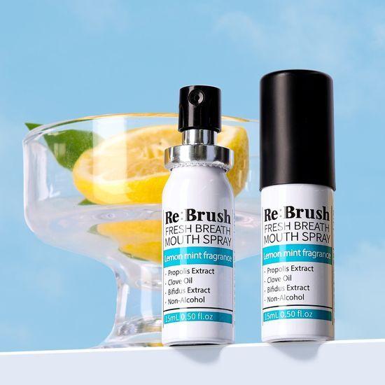 Re:brush Fresh Breath Oral Spray Double Plan (15ml+15ml)