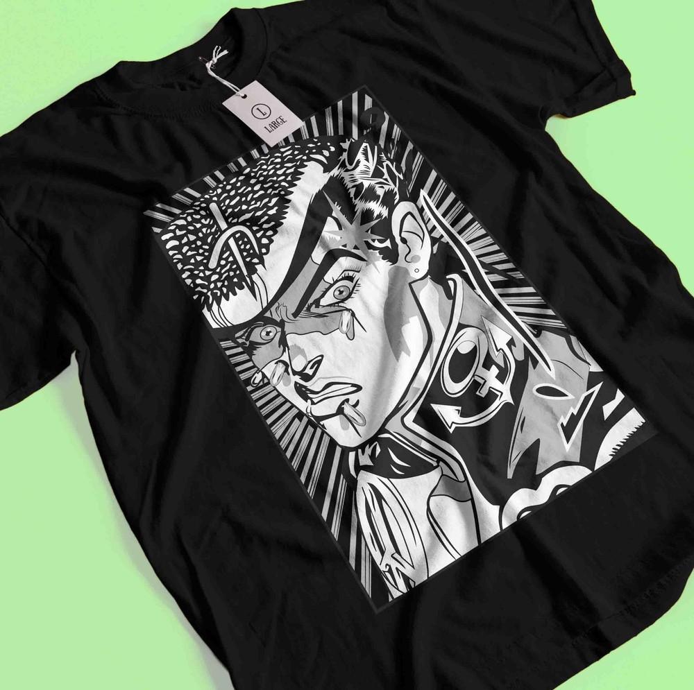 Jojo's Bizarre Adventure Shirt Jotaro Kujo Tshirt Dio T-Shirt Giorno Yoshikage