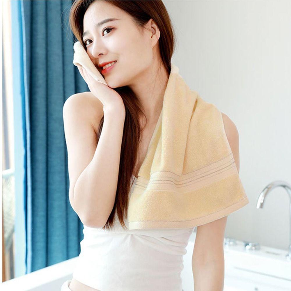 Bathroom Large Quick-Drying Pure Cotton Face Wash Washing Towel Absorbent Adults Towel Beach Cloth