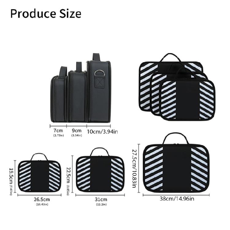 Hair Cutting Scissors Storage Bag Shaving Kits Haircut Accessories Organizer Bag Hair Styling Tools Carrying Case Gifts