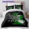 Celtic Football Club Bedding Quilt Set Quilt Cover Pillowcase Home Decoration Birthday Gift (1 * Duvet Cover + 2 * Pillowcase, Without Core)