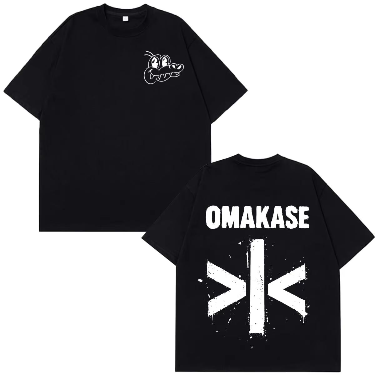 Alvaro Diaz Omakase Album 2026 Tour Merch T Shirt Men Women Vintage T-shirt Summer Gothic Cotton Loose Casual Clothing S разноцветный