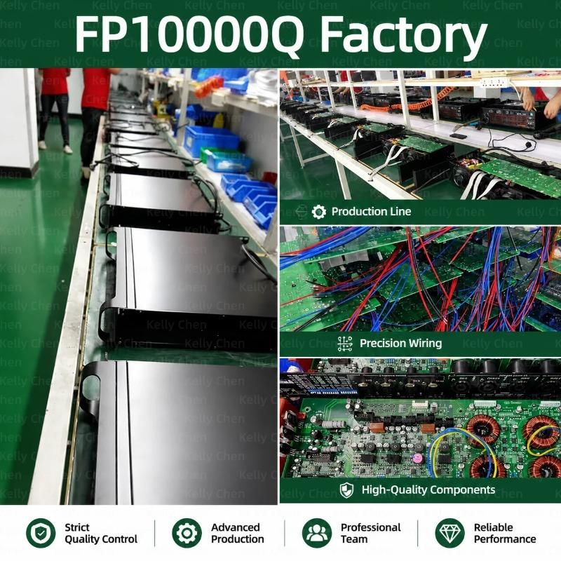 FP10000Q FP14000 Professioneller Digitaler Leistungsverstärker, FP10000Q 4×1350W 4-Kanal, FP14000 2×2350W 2-Kanal Hohe Leistung Audio DJ Bühne Subwoofer Verstärker