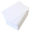 50 Sheets of Plastic PVC Blank Cards, Back Cards, and White Cards