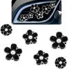 ORIESSE 6pcs Flower Car Air Freshener Vent Clips,Daisy Car Accessories