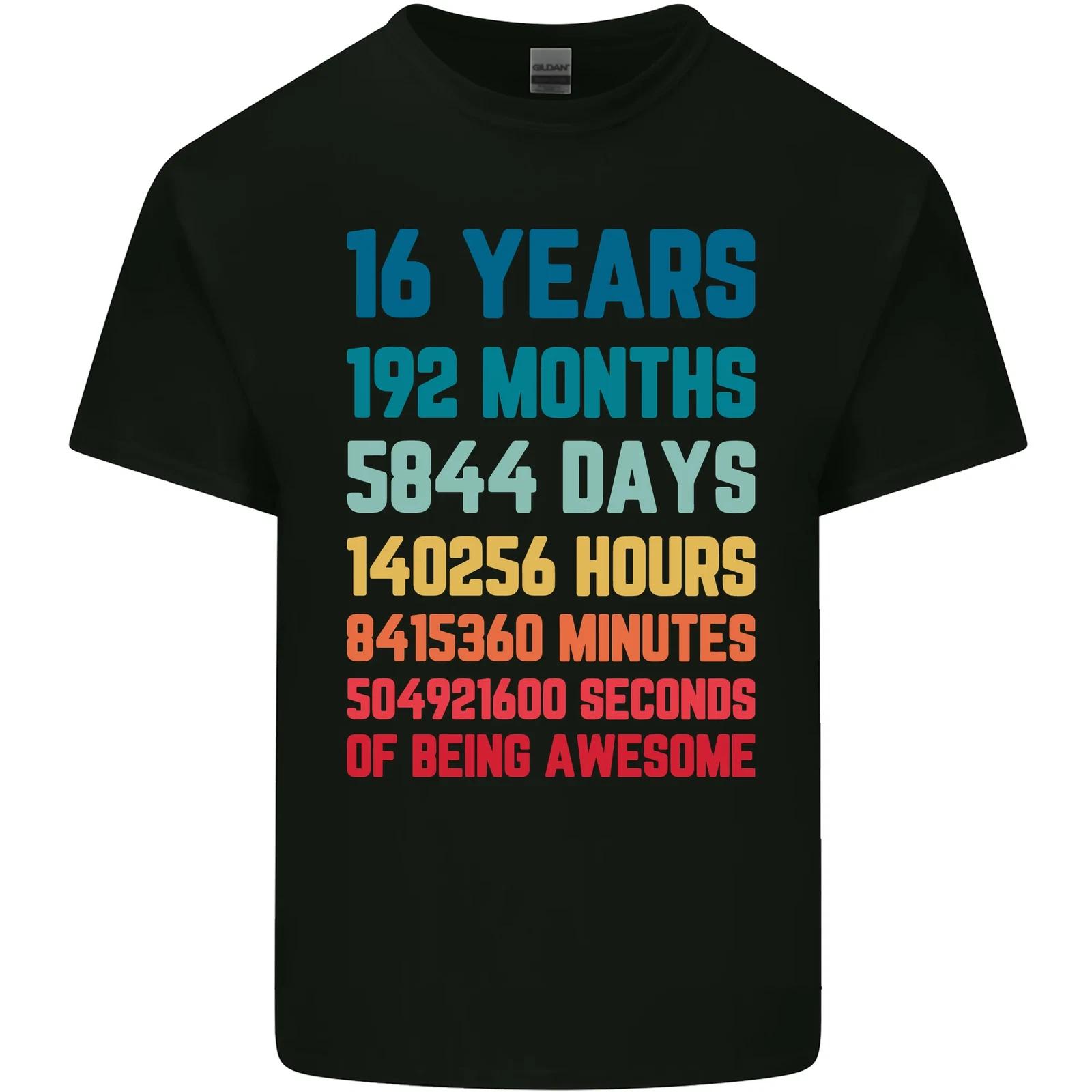 16th Birthday 16 Year Old Kids T-Shirt Childrens 3XL