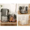 Large Capacity Laundry Basket Square Mesh Basket New Storage Basket