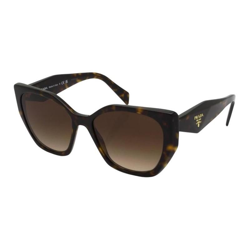 Prada Brand Logo Butterfly Sunglasses Unisex Couple Style Brown Brown F In Original Box and Bag