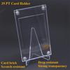5pcs Card Holder Screw Trading Card Protector 35 PT Baseball Card Protectors for Football Sports Game Cards Storage Display