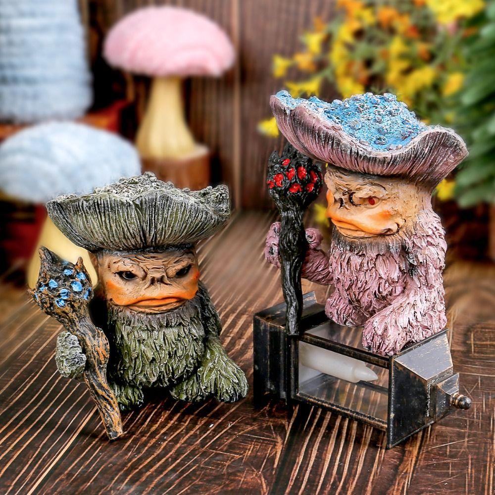 

Scary Fungus Statue Resin Crafts Merry Halloween Decoration Haunted House