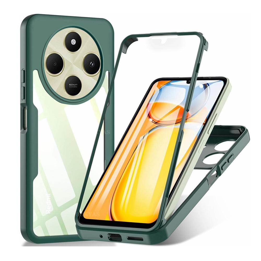 Custodia Integrale 360° Per Xiaomi Redmi 14C 13 13C 15C 10C 15 12C 10 9 9A 9C NFC A5 A3X A4 A3 A2 A1 Copertura con Protezione Schermo Integrata