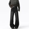 Minger | American high street trendy brand micro-pull jeans men's autumn new loose wide-leg drape trousers