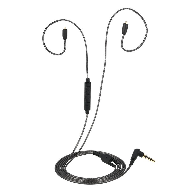 Cables & Adapters 3.5Mm Wired Earphones Cable Detachable Replacement Headphone Cord / Microphone Mmcx Connector For Shure Se215 Se315 Se425 Se535 Se84