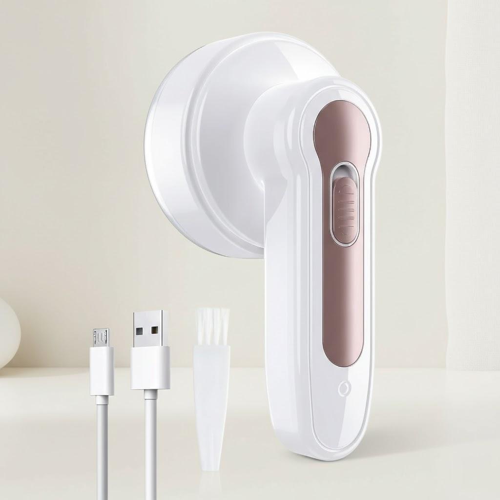 

USB Fast Charging Fabric Shaver Electric Lint Remover for Sweaters Coats and Sofas Home and Travel Use