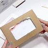 Flame Burning Greeting Card Diy Handmade Burning With Matches Happy Birthday Envelope Paper Material Wrapped Greeting Card Gift