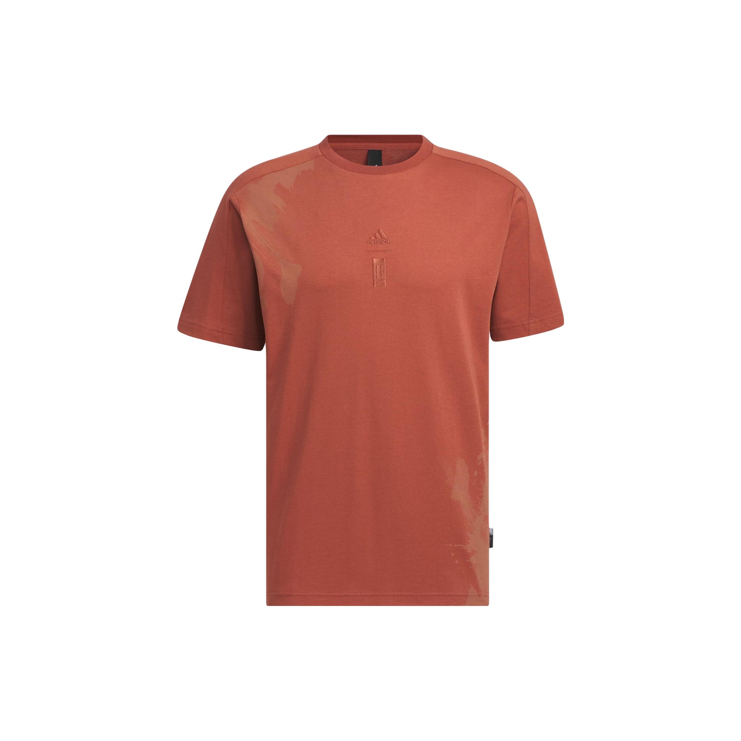 adidas Wuji Story T-Shirts Tan Men s IT4990 L