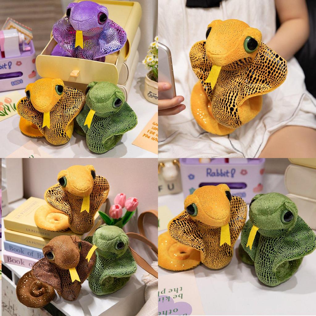Adorable Plush Snake Doll Soft And Cuddly Serpent Toy For Kids In Various Colors