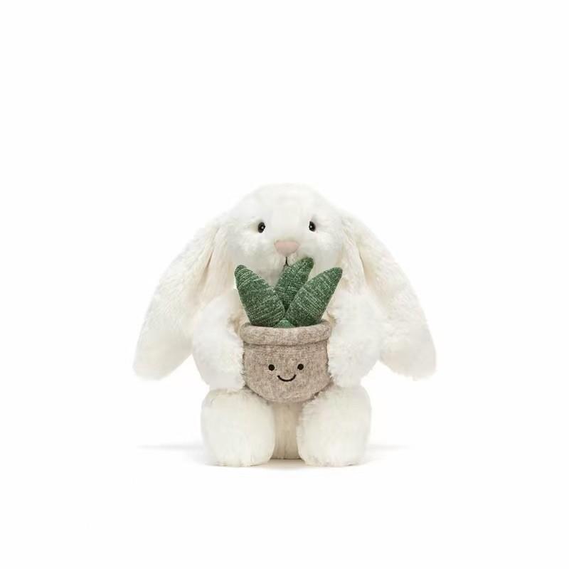 Plüschhase Mit Gesticktem Gesicht Als Geburtstagsgeschenk Für Kinder