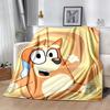 Dog Circles Blanket Durable Comfort Great for Picnics Bedding Livingroom Four Seasons Universal Modern Style Gift for Travel Home Birthdays