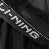 Li Ning Logo Print Trendy Outdoor Loose Comfortable Versatile Hoodie Casual Sports Suit Unisex Hoodies Black YWDV357-1-AKL03-1