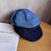 Minimalist Denim Duckbill Hat With Sunblock Airflow For Spring Autumn Fashion