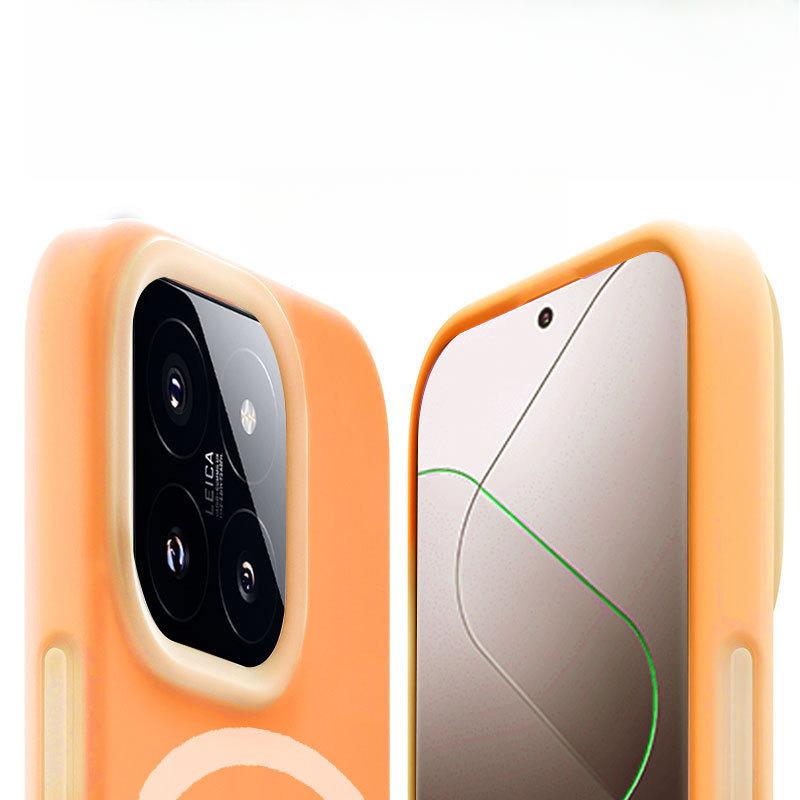 Applicable To Xiaomi 14 Ultra Mobile Phone Case Official Jelly Liquid Silicone Xiaomi13 All-inclusive Skin-friendly Feel