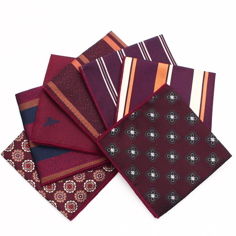 Rael Herrenkleid Businessanzug Einstecktuch Muster Brusttuch Taschentuch Bankett Kleines quadratisches Tuch Anzug Accessoires