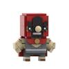 Anime Series Thief Master Cartoon Character Building Blocks MOC Brickheadz Daddy Square Head Assembly Model Puzzle Kids Toy Gift