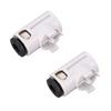 2PCS PTFE Tube Connector Replacement for Bambu Lab A1 Mini 3D Printer X Axes Motor Ceramic Ring Self Lubricating Feed
