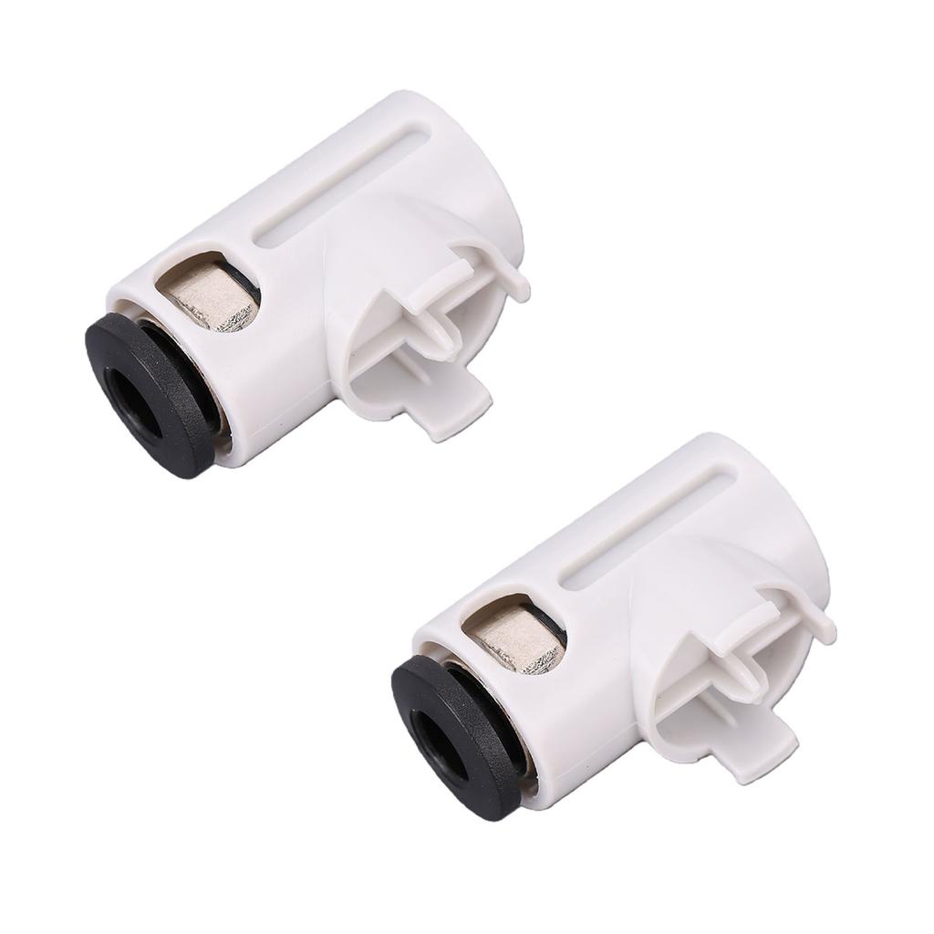 2PCS PTFE Tube Connector Replacement for Bambu Lab A1 Mini 3D Printer X Axes Motor Ceramic Ring Self Lubricating Feed