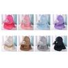 Summer Women USB Charging Fan Visor Hat with Face Neck Cover Wrap for Outdoor Camping Traveling