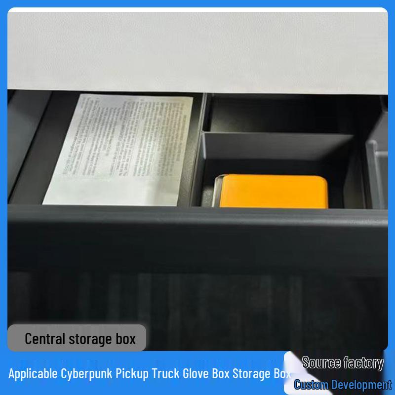 Tesla Cybertruck Interior Glove Box Organizer Air Vent