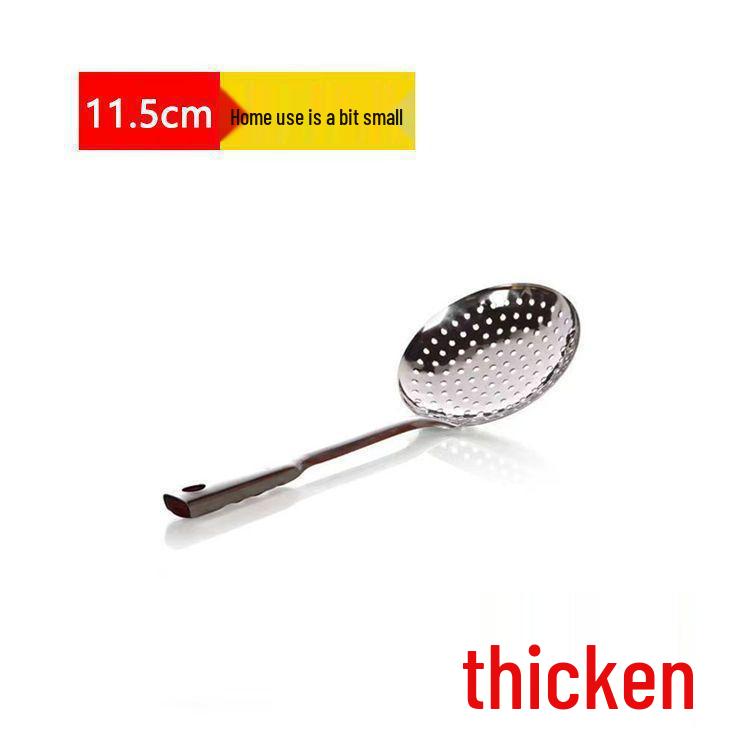 Shengbangrong Stainless Steel Food Grade Dumpling & Noodle Scoop Colander Ladle