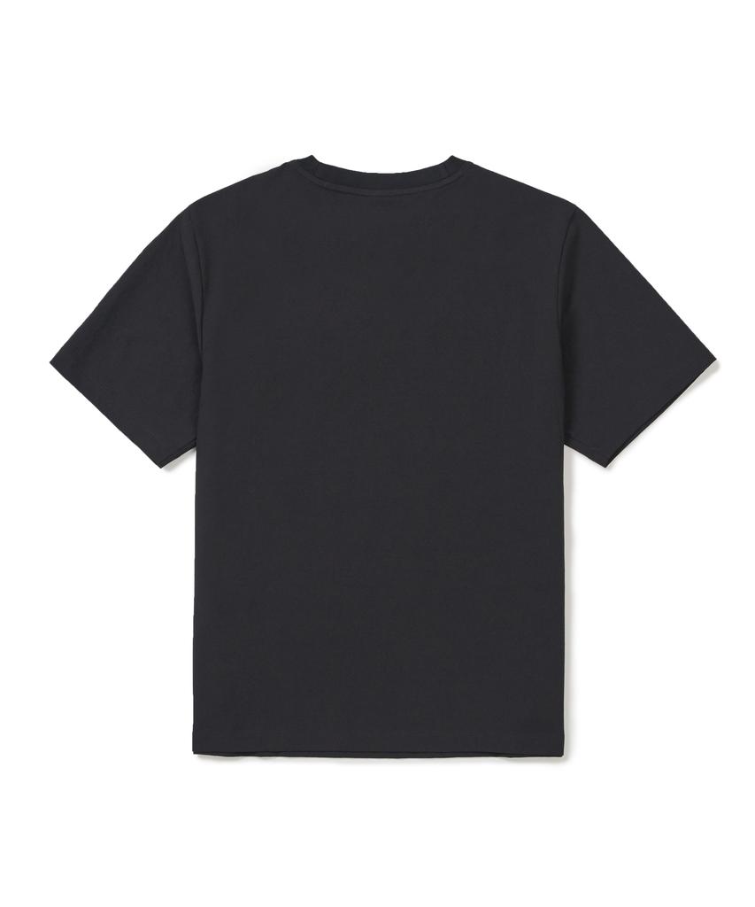 SNOWPEAK APPAREL Classic Woven Women'S Short Sleeve T-Shirt (S26Mwtts17) Black