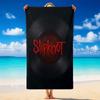 Slipknot Druck Mikrofaser Strandtuch Sand?Leichtes, widerstandsfähiges Handtuch für Schwimmen, Outdoor und Reisen