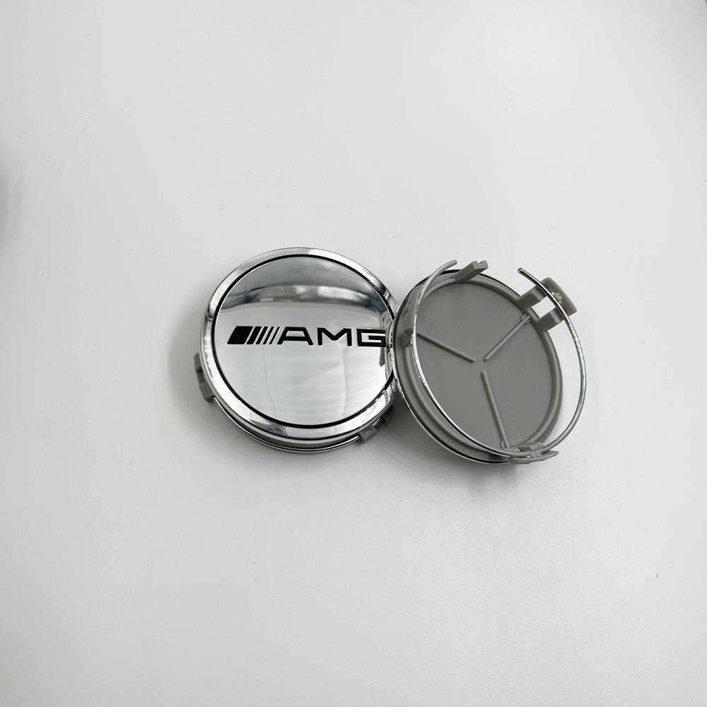 4 Stück 75MM Auto Radnabenkappen Abdeckungen Für Mercedes Benz A B C S-Klasse AMG GLA CLA GLC W176 W221 W204 W205 Zubehör