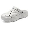Men's Shoes New Summer Hole Shoes Women's Men's Sandals Lightweight Wear-resistant Platform Shoes Outdoor Wading Slippers